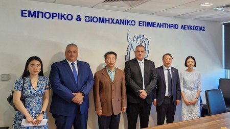 China Ambassador Nicosia Chamber