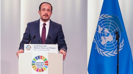 Christodoulides UN Oceans event June 2025