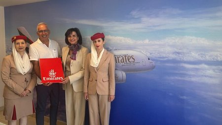 Emirates - Scan & Win - Winner Photo