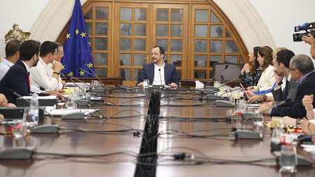 Christodoulides cheese farmers halloumi